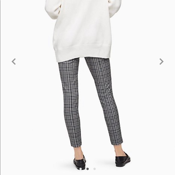 Calvin Klein plaid pull on ankle pants for women size S/P - Picture 2 of 7